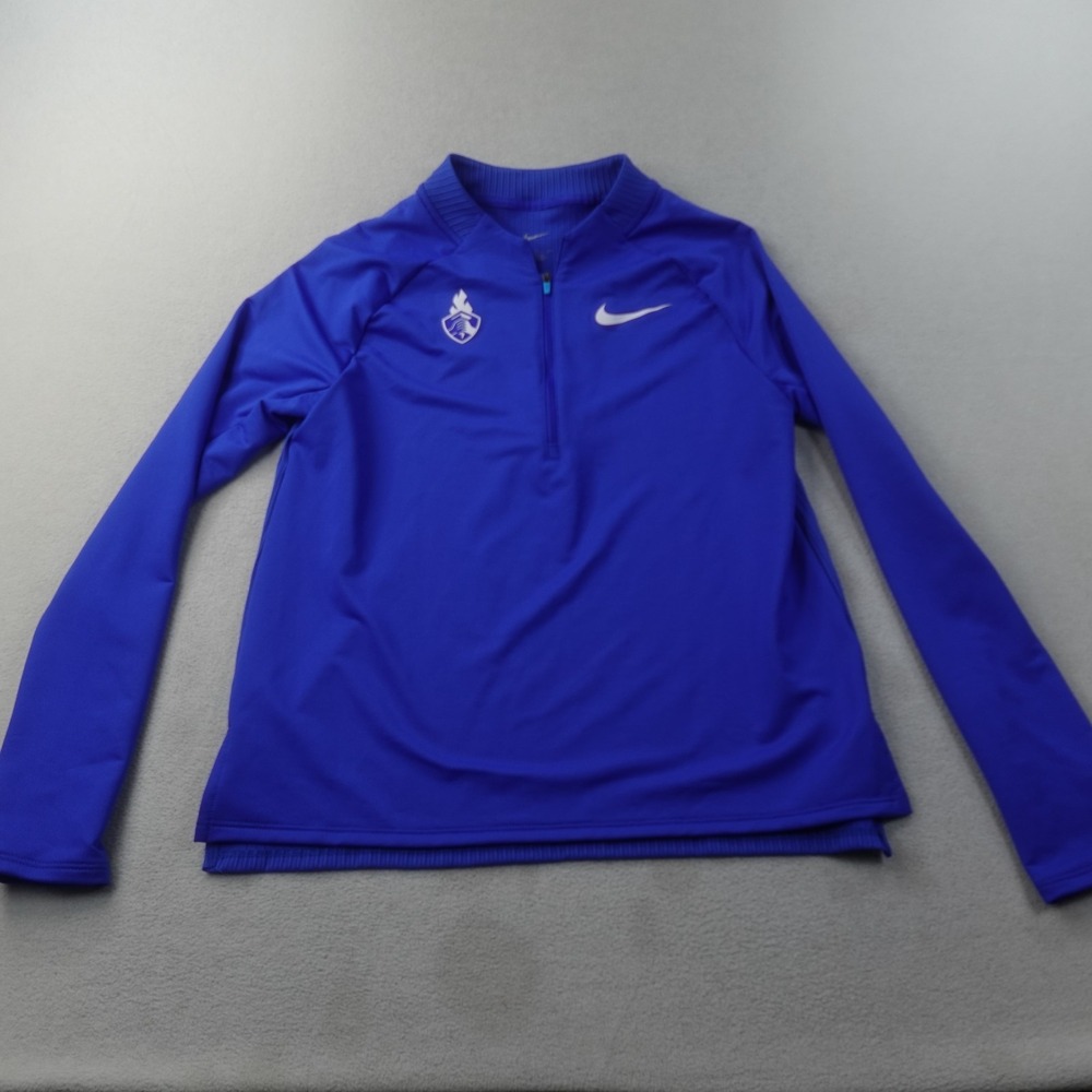 Nike Pro Elite Union Athletics Club Womens S 1/2 Zip Running Pullover UAC USA